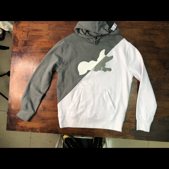 Sz Various Akoo Hoodie gray & white - Picture 2 of 6
